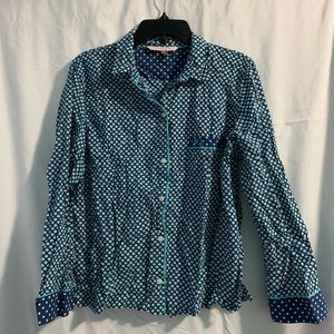 Victoria’s Secret Medium Blue Pajama Shirt